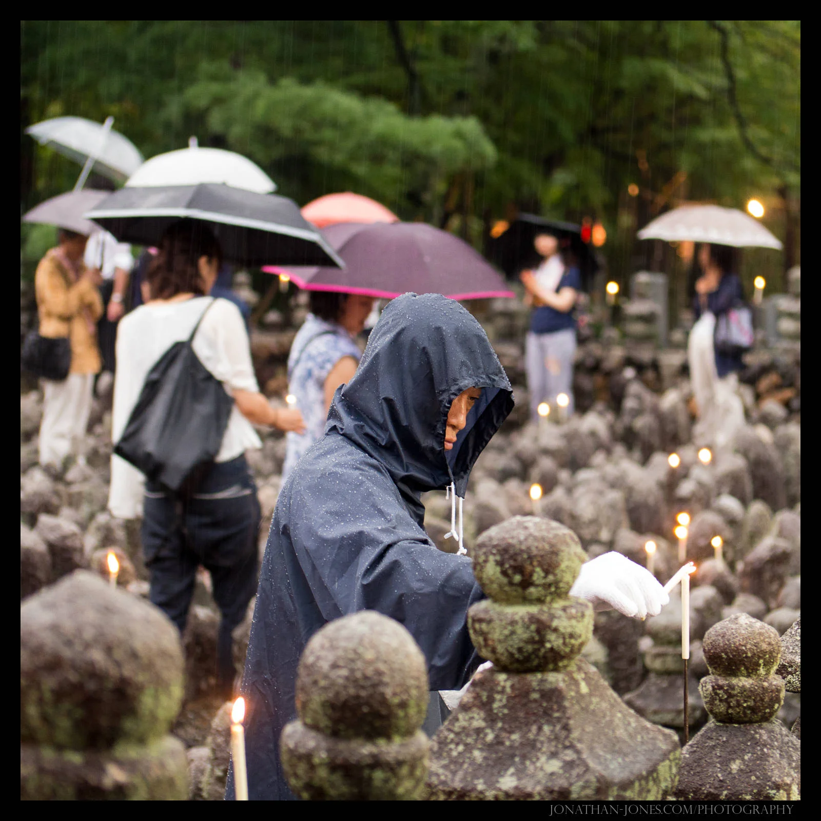 Arashiyama -
Adashino Nenbutsu-ji, Kyoto