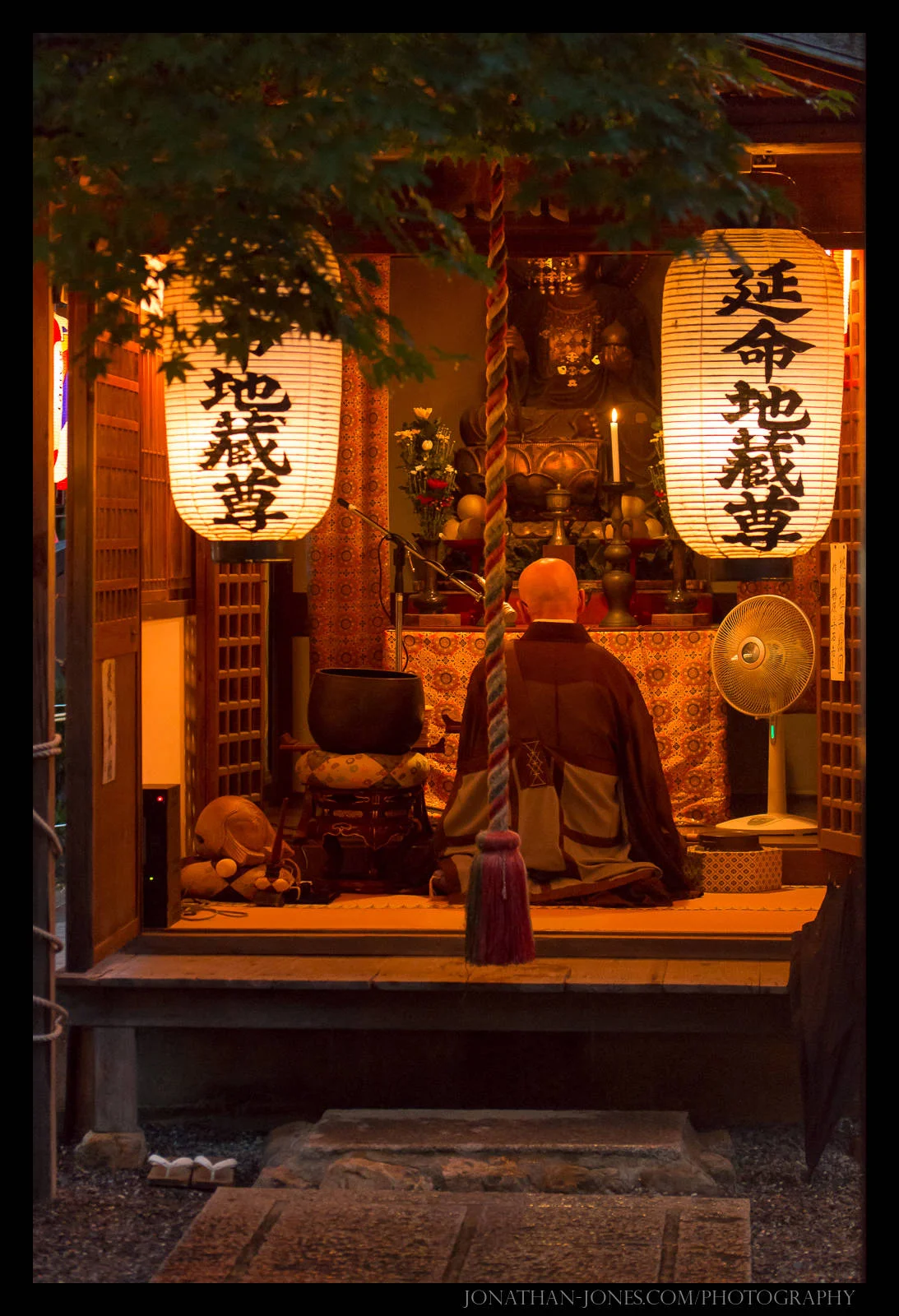 Arashiyama -
Adashino Nenbutsu-ji, Kyoto