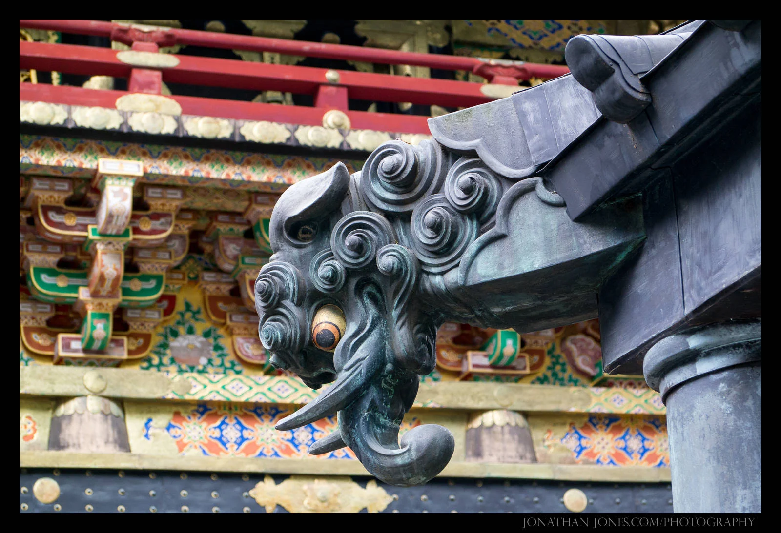 Carved Details, Nikko Shrines, Japan
