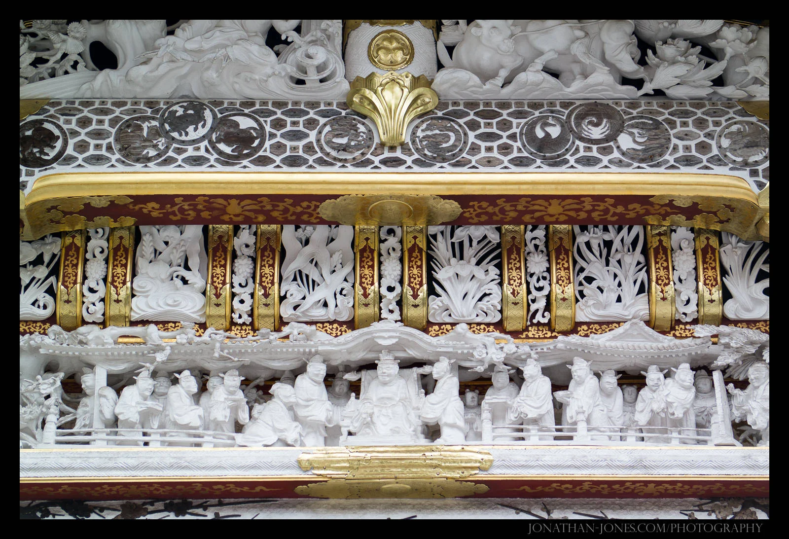 Carved Details, Nikko Shrines, Japan