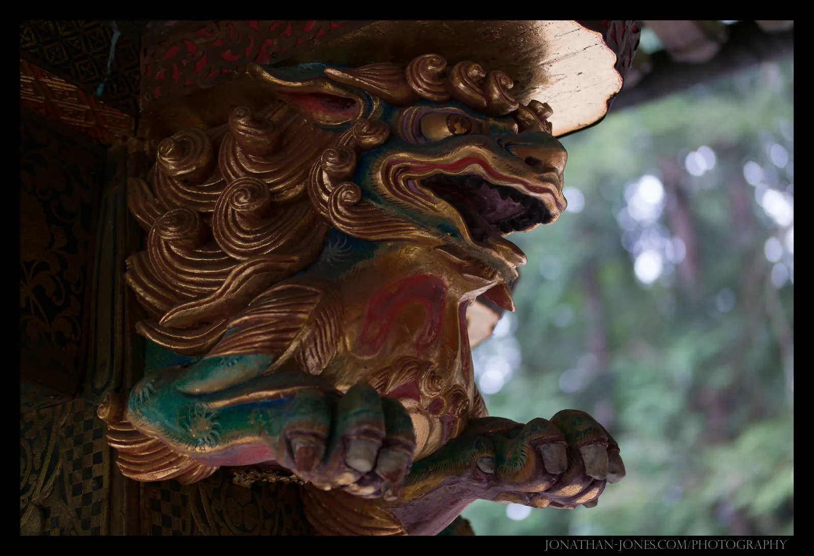 Carved Details, Nikko Shrines, Japan
