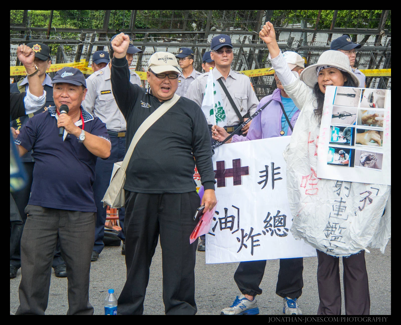 National Day Protests in Taipei