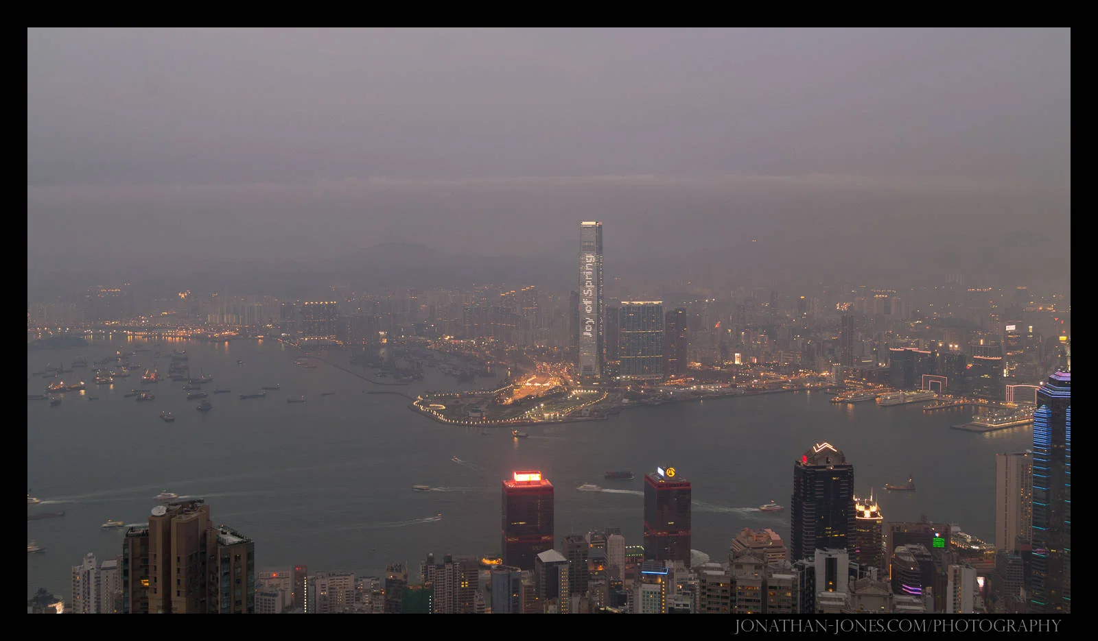 The View from the Peak, Hong Kong