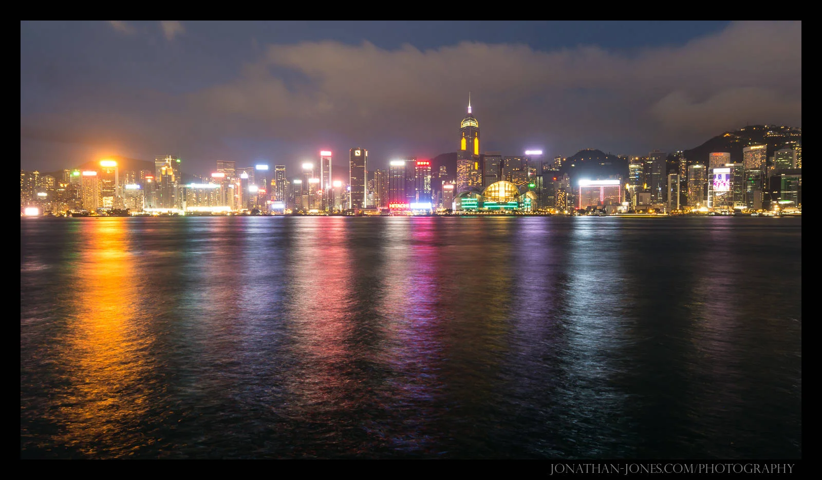 Hong Kong Harbour by Night