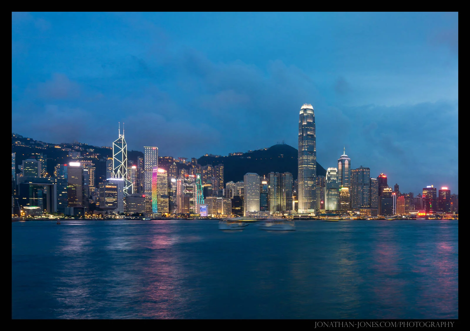Hong Kong Harbour by Night