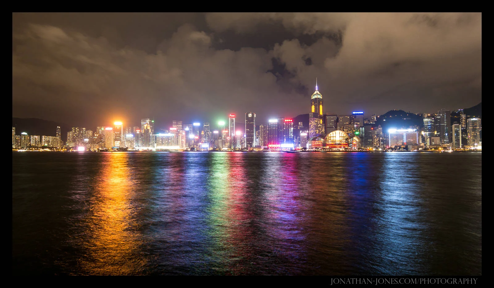 Hong Kong Harbour by Night