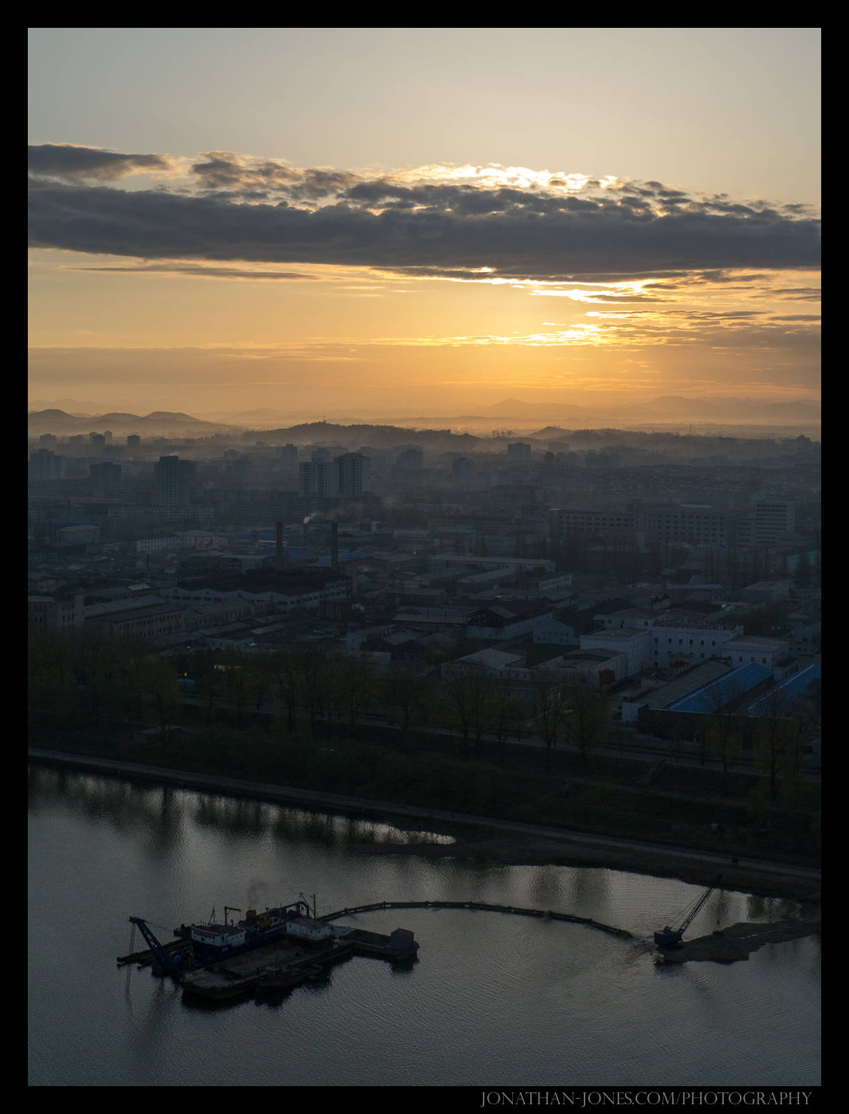 View from Yanggakdo Hotel