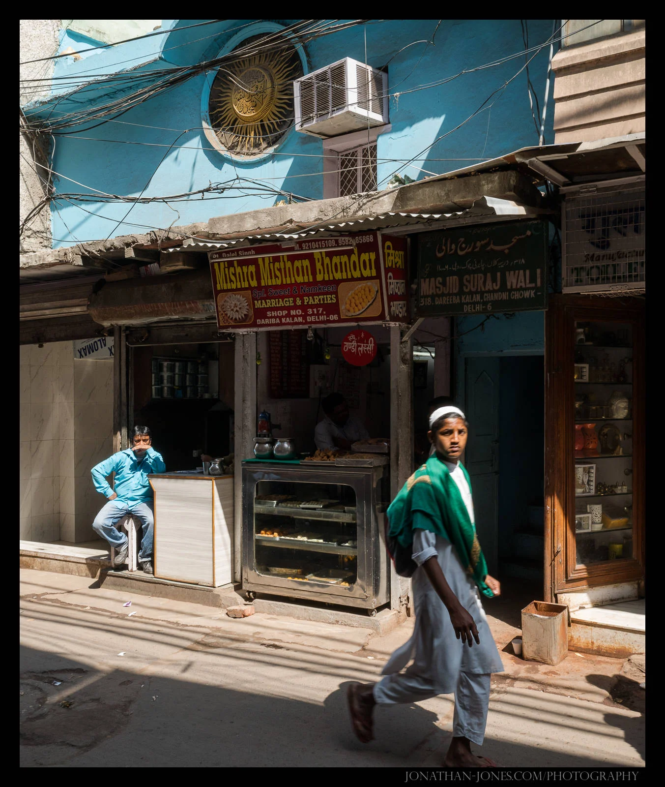 One the street of Delhi