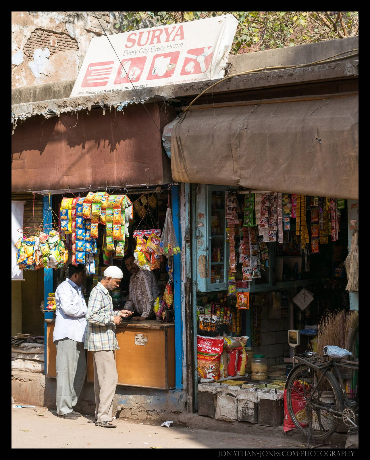 One the street of Delhi