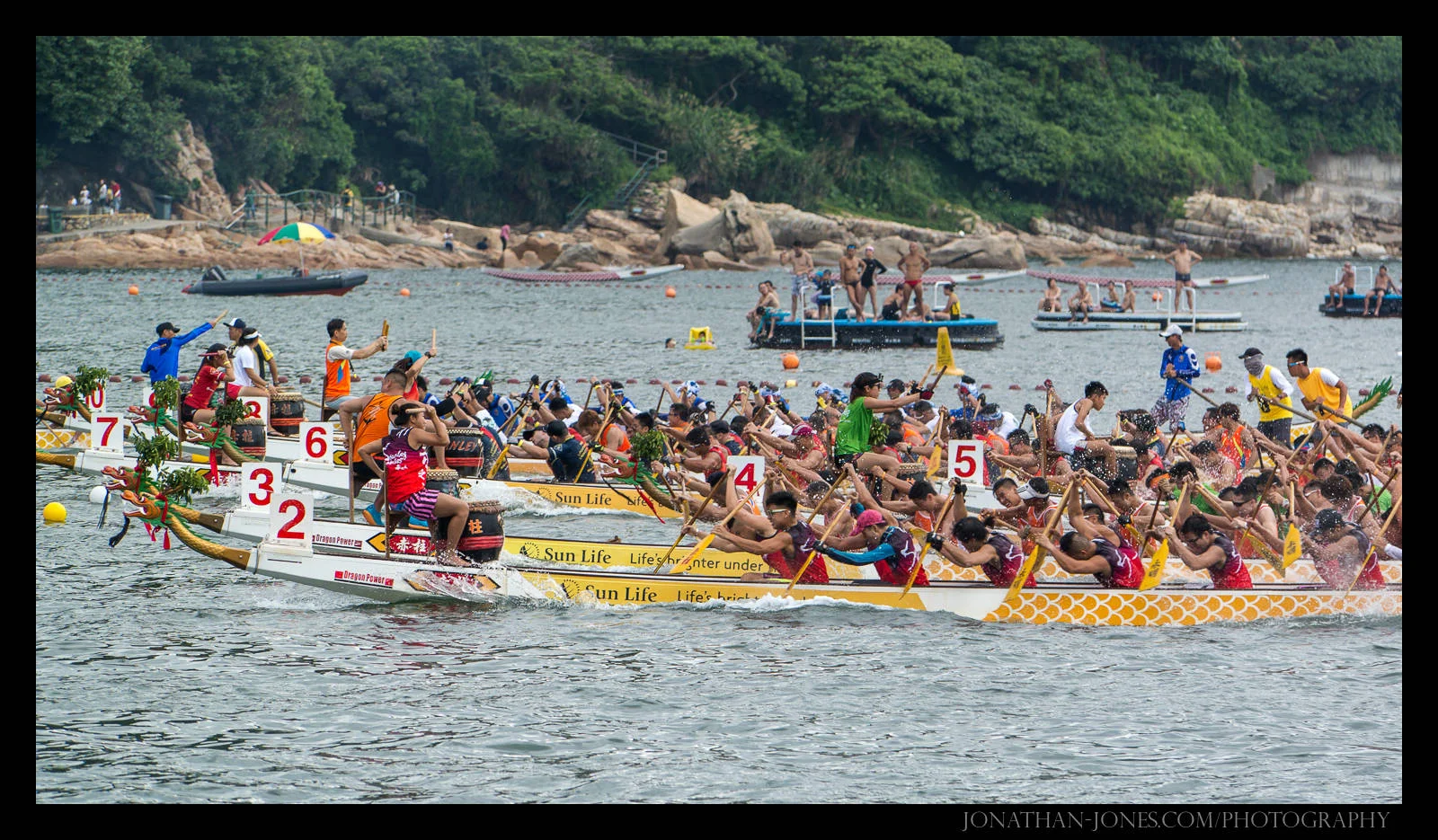 Dragon Boat Racing, Stanley, Hong Kong