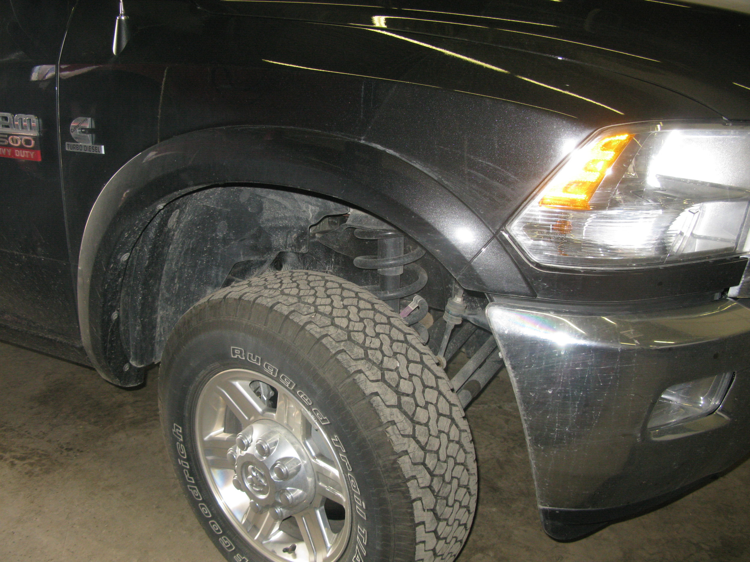 Stock flares, to be replaced with Bushwacker pocket flares