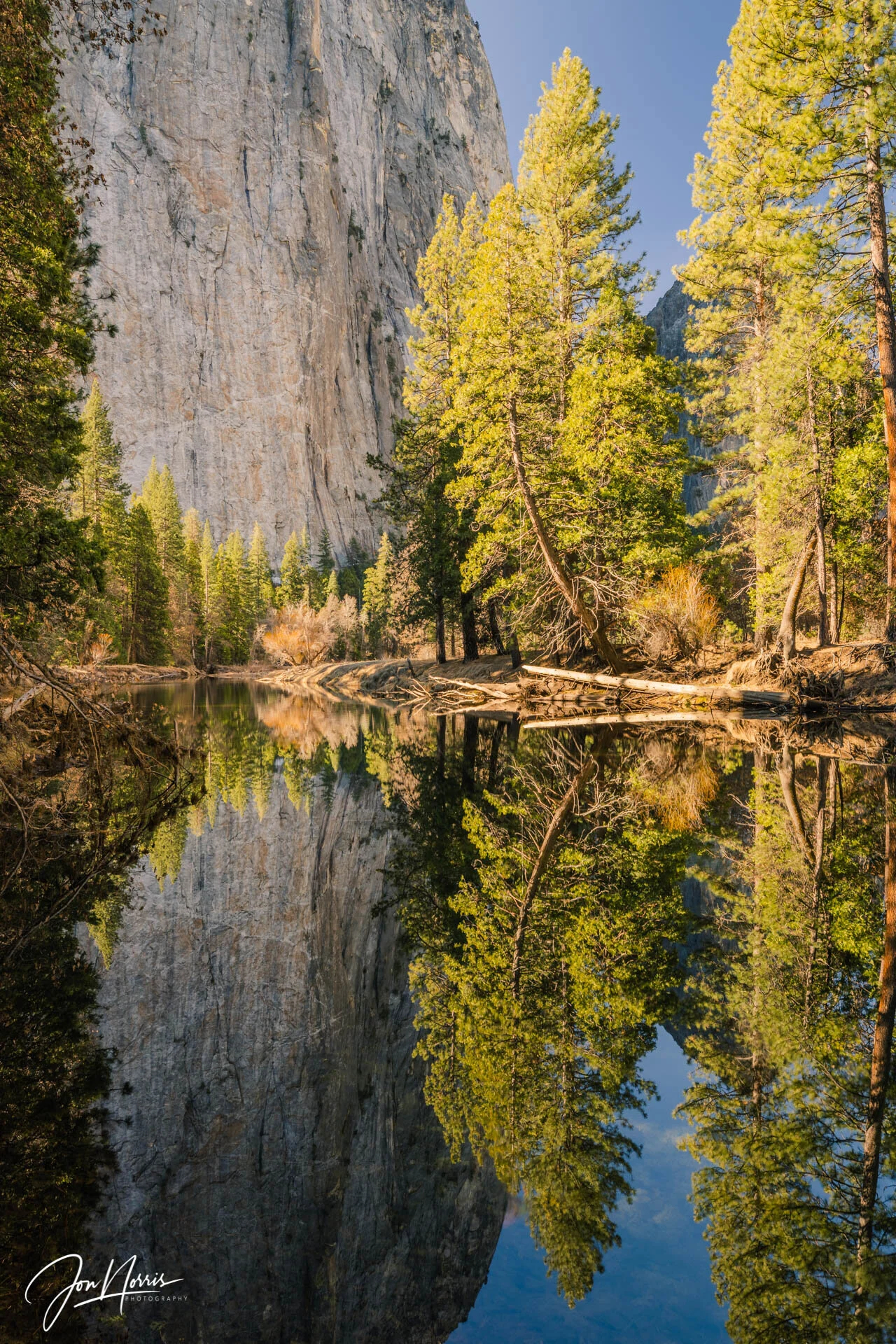Cathedral Rocks and the Merced River (Copy)