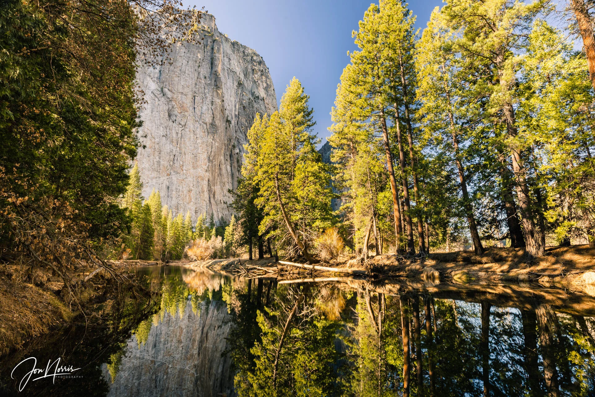 Cathedral Rocks and the Merced River (Copy)