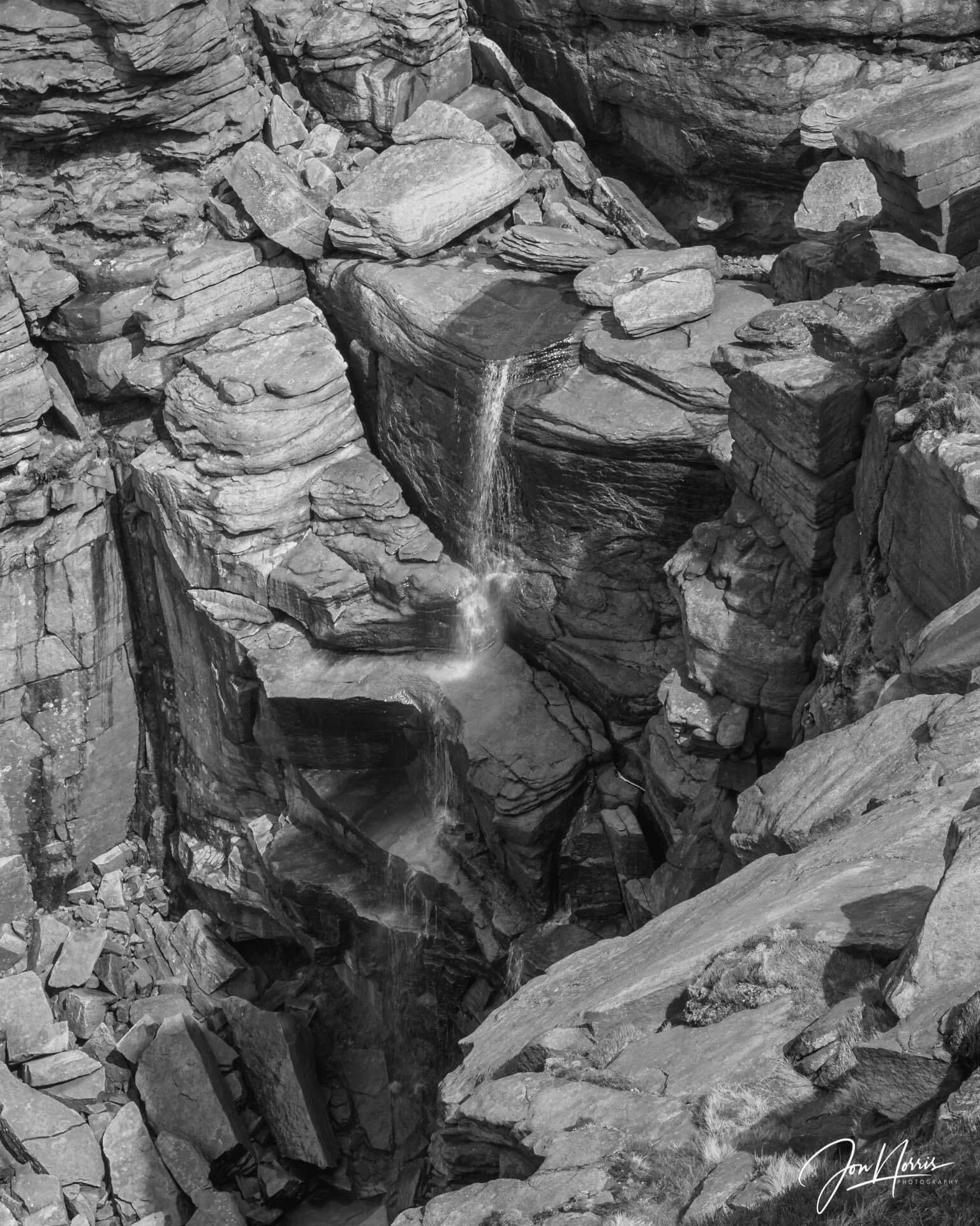 Kinder Downfall, Derbyshire, UK