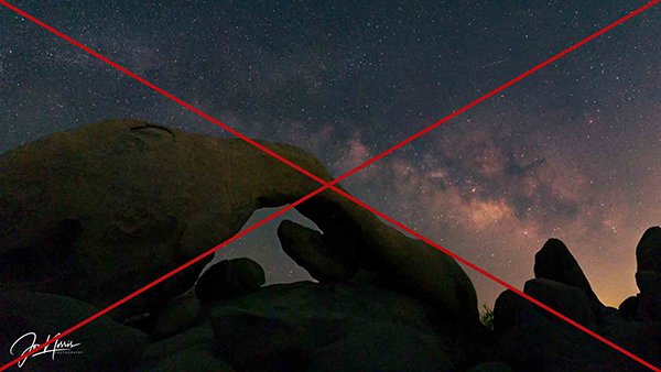 "Half the park is after dark" ... as long as you photograph it from the parking lot!