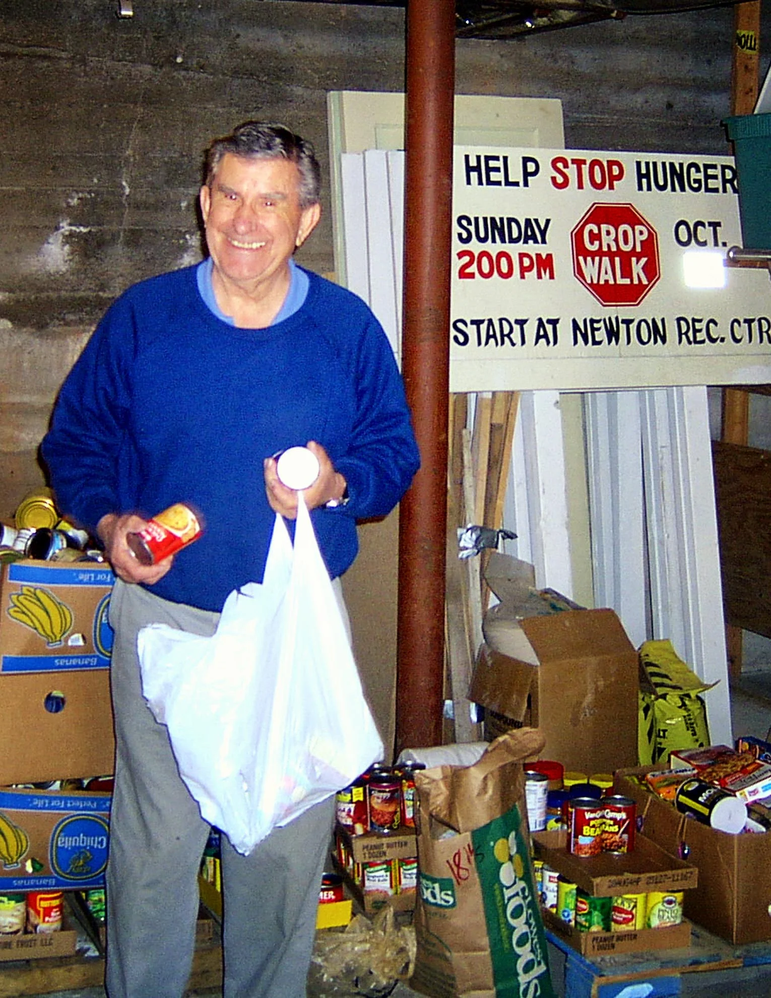 Charlie's passion was hunger relief