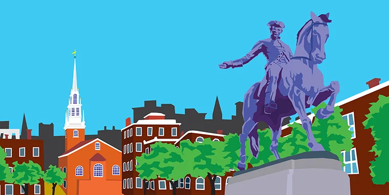 PAUL REVERE/OLD NORTH CHURCH