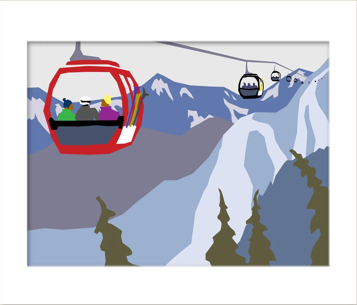 GONDOLA  11 x 14 Print