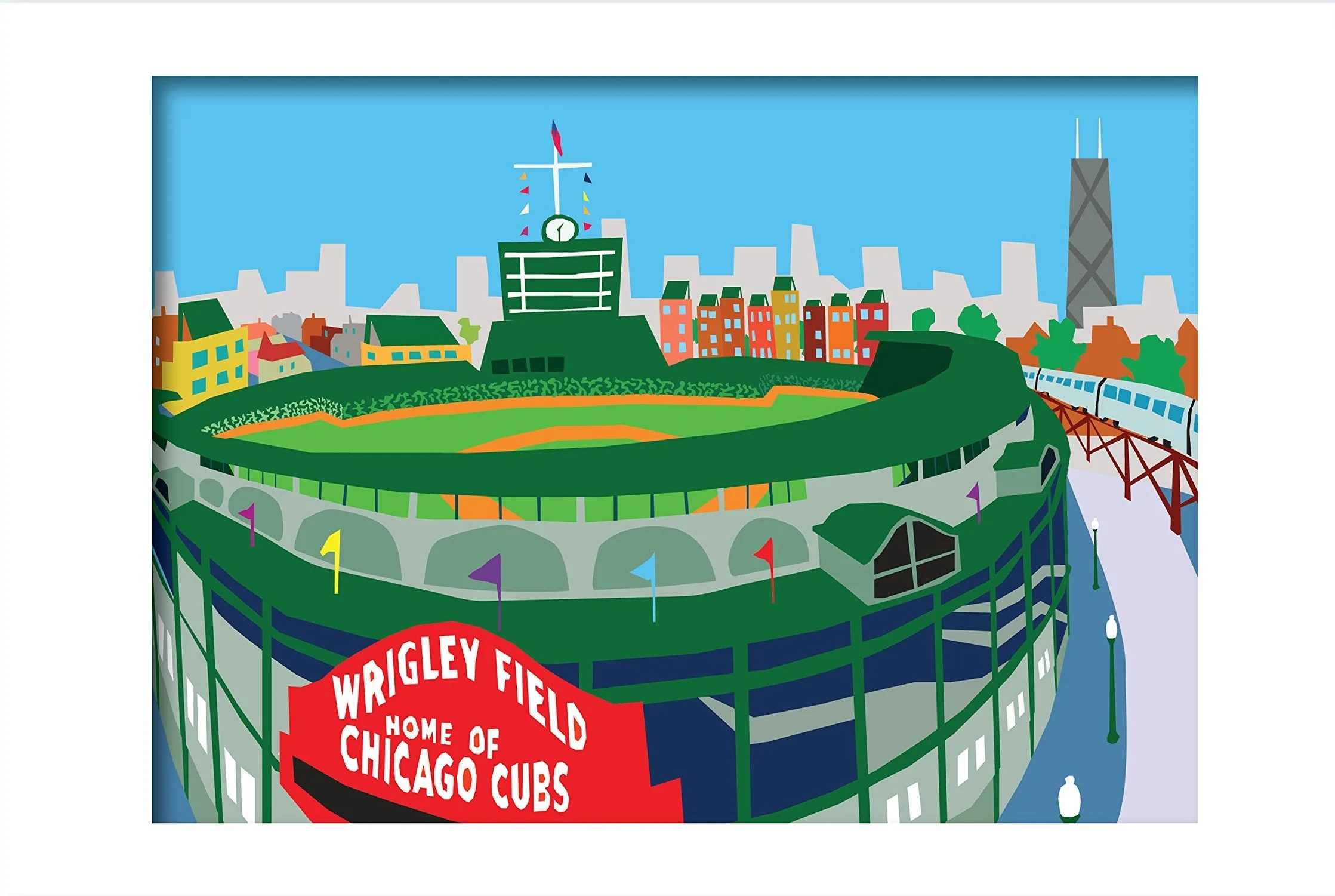 WRIGLEY 11 x 14 Print