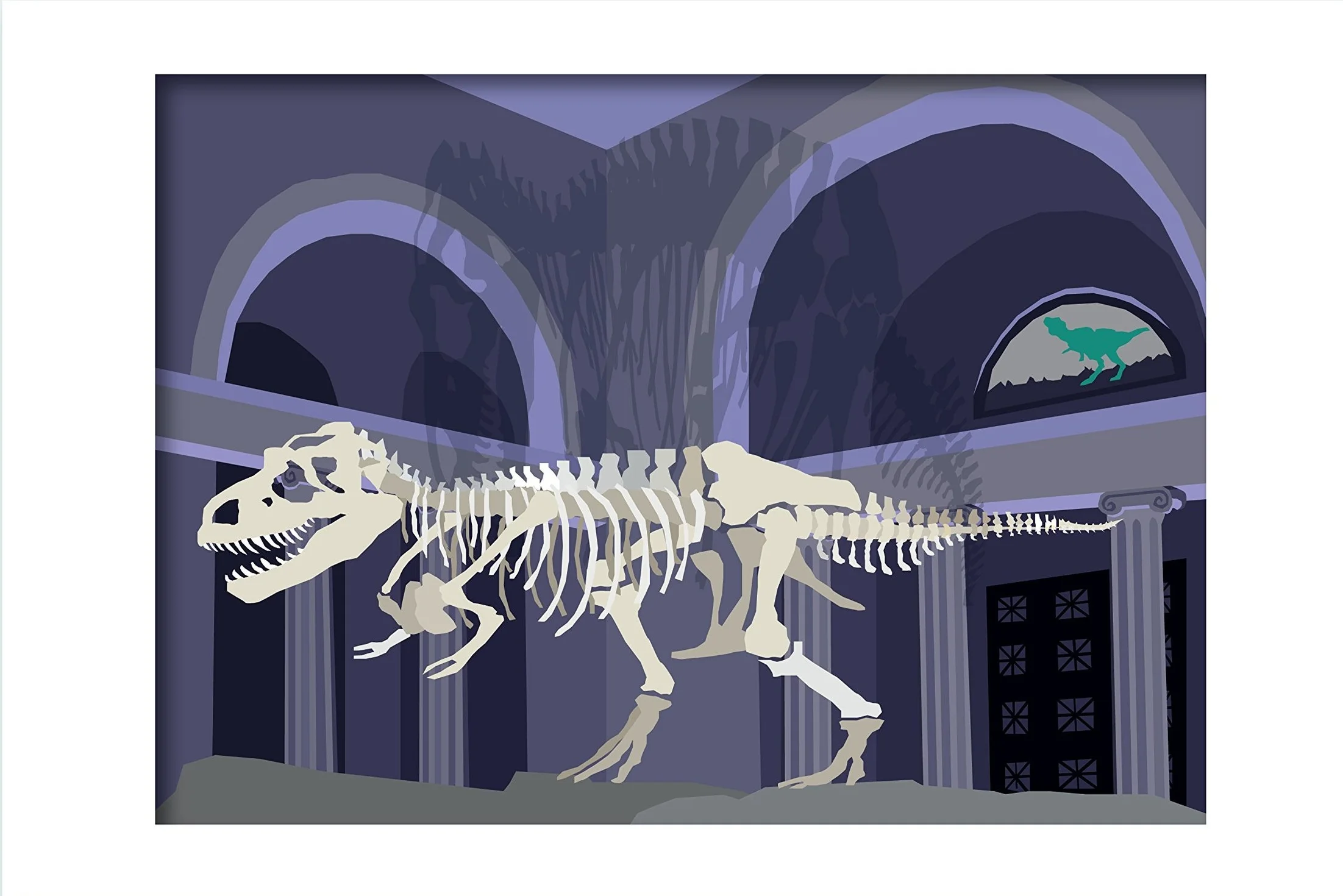 T REX 11 x 14 Print
