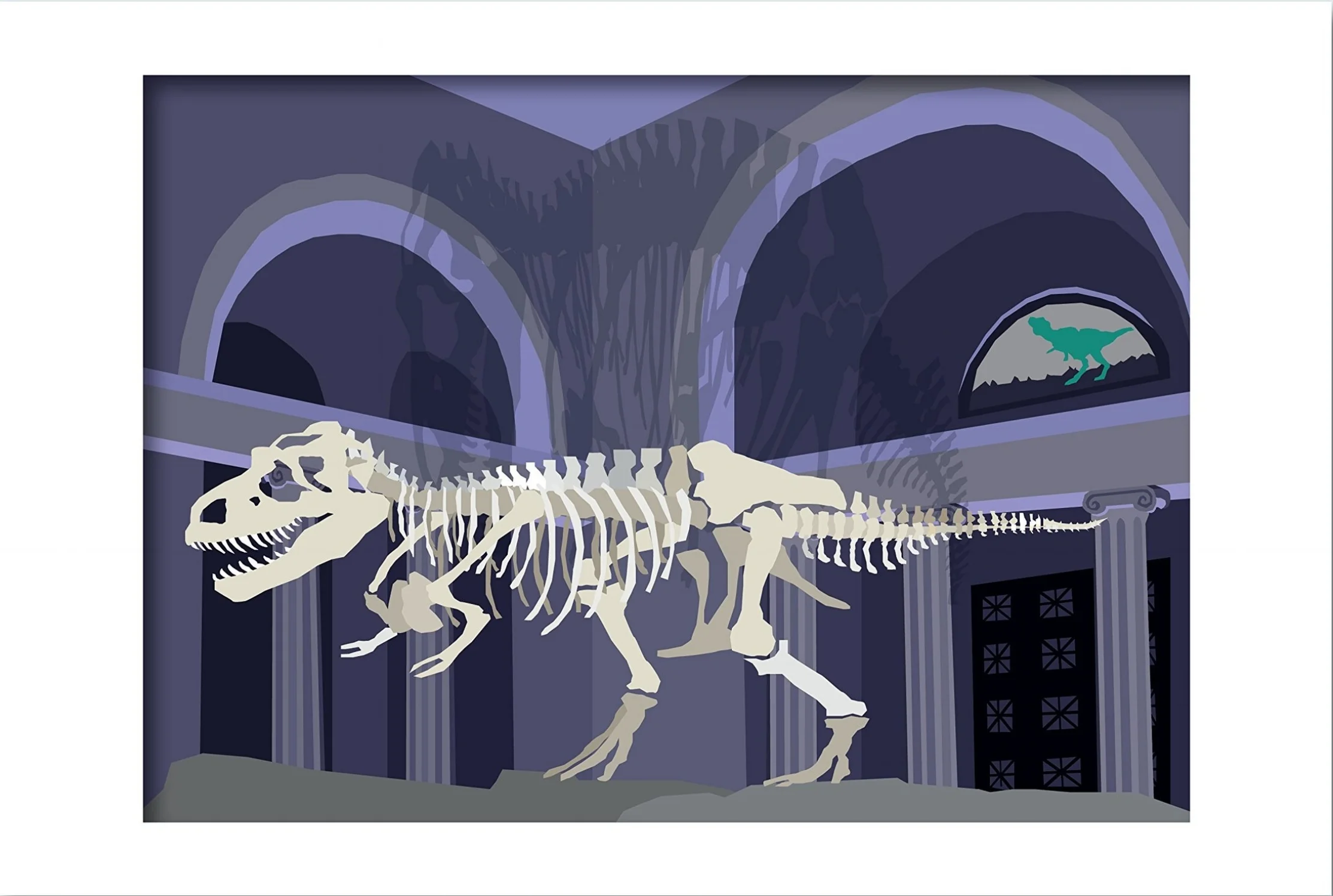 T REX 16 x 20 Print