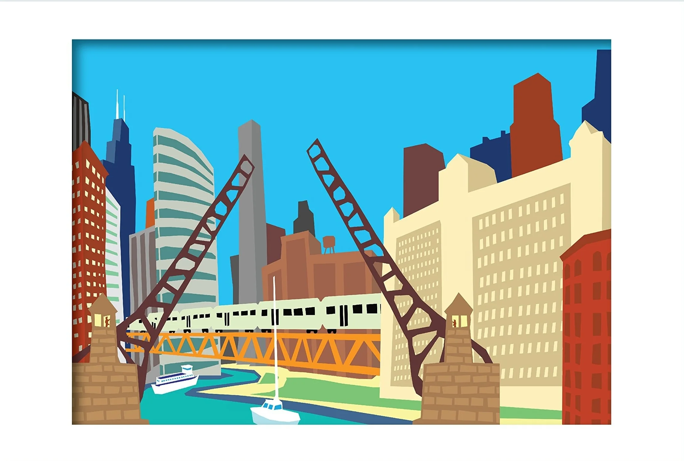 BRIDGES 16 x 20 Print