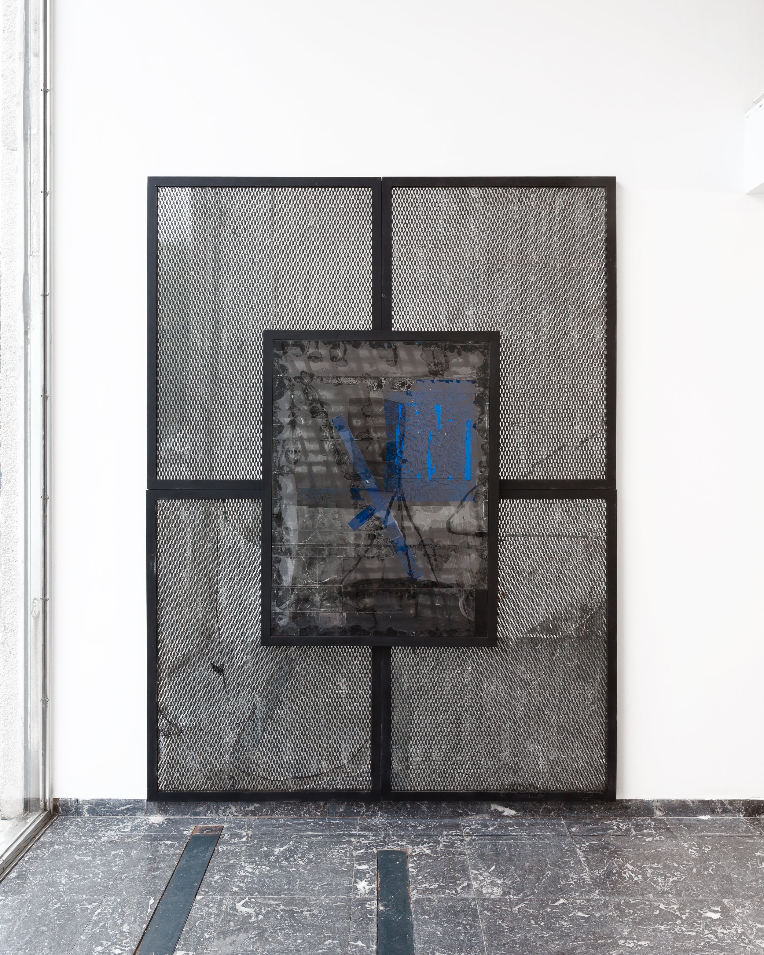 Jason Gringler, Steel/Mesh (1) (2015), Tick Tack, Antwerp.