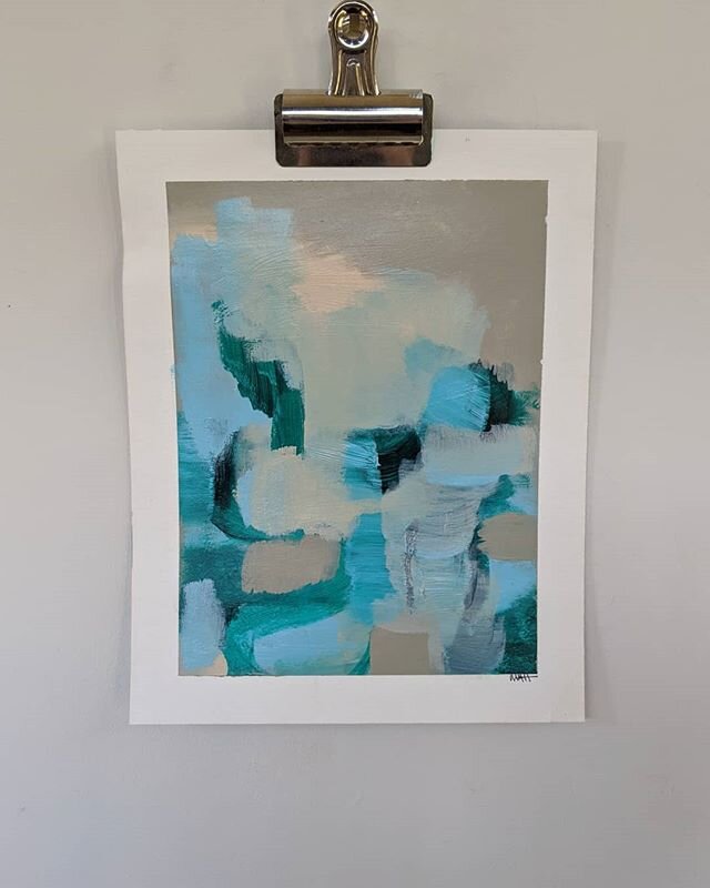 Work on paper, no. 1
Done with my first piece after getting back at it! I love it so much. 💙 Ps, I signed this one. Signing my work feels so strange to me that I never do it, but I know it's time to start.

#art #painting #paint #artist #artwork #pa