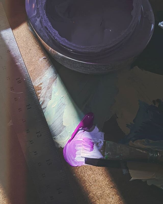 New colors showing up. 🟣

#art #painting #paint #artist #artwork #paintings #painter #knoxvilleartist #artforsale