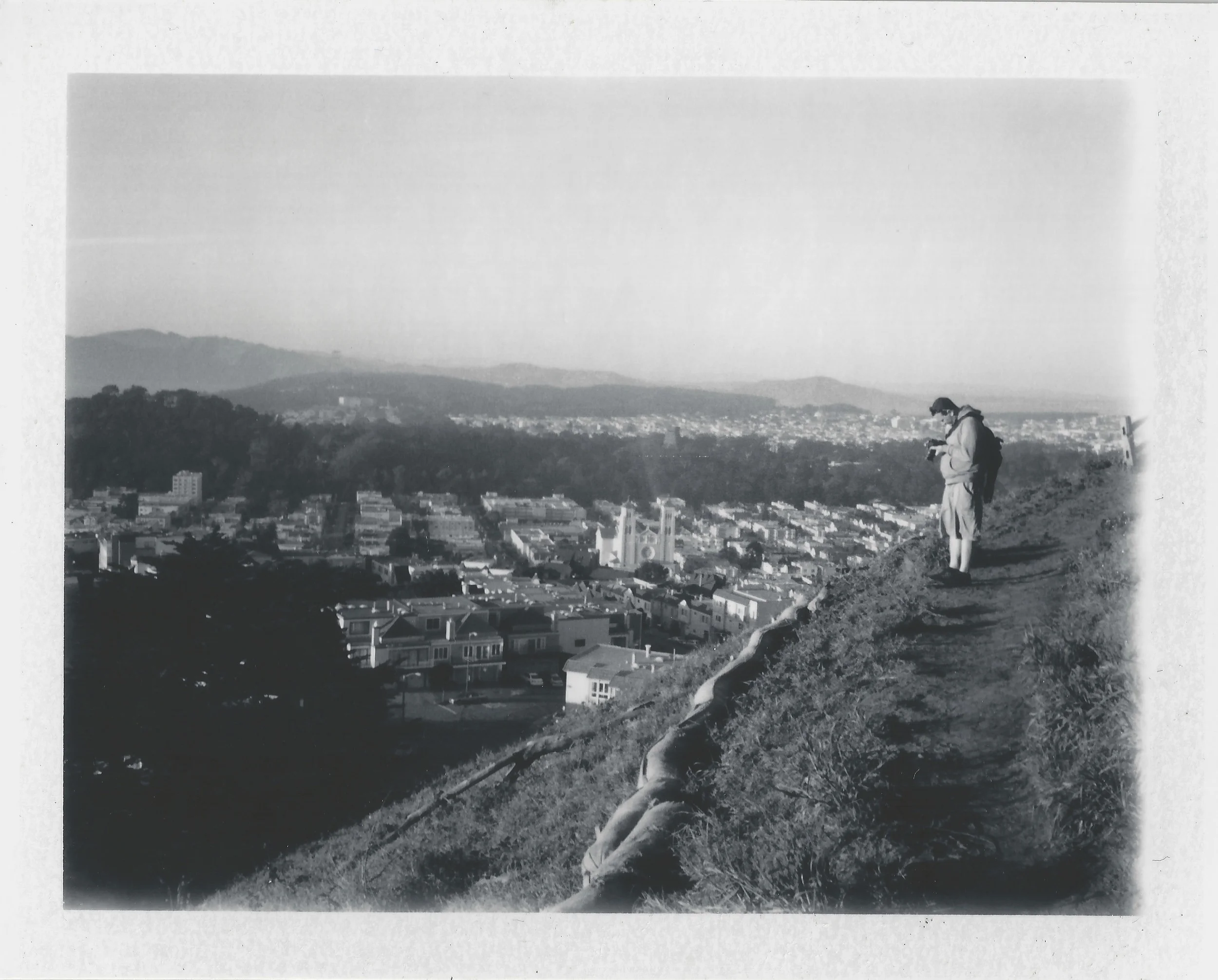 Stranger from Slovakia, Grand View Park, San Francisco 2014
