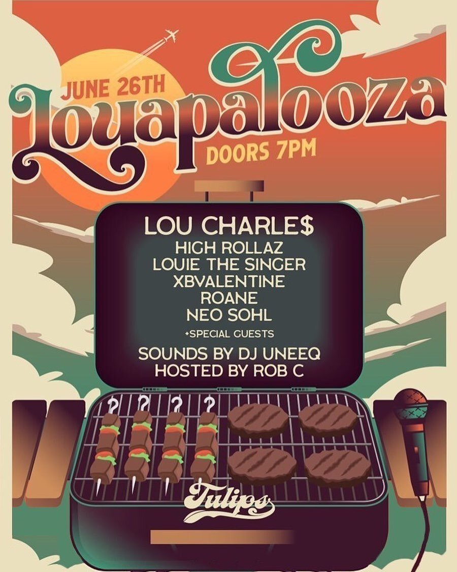 FORT WORTH - grab your tickets to catch @loucharlestx &amp; co. at @tulipsftw tonight!