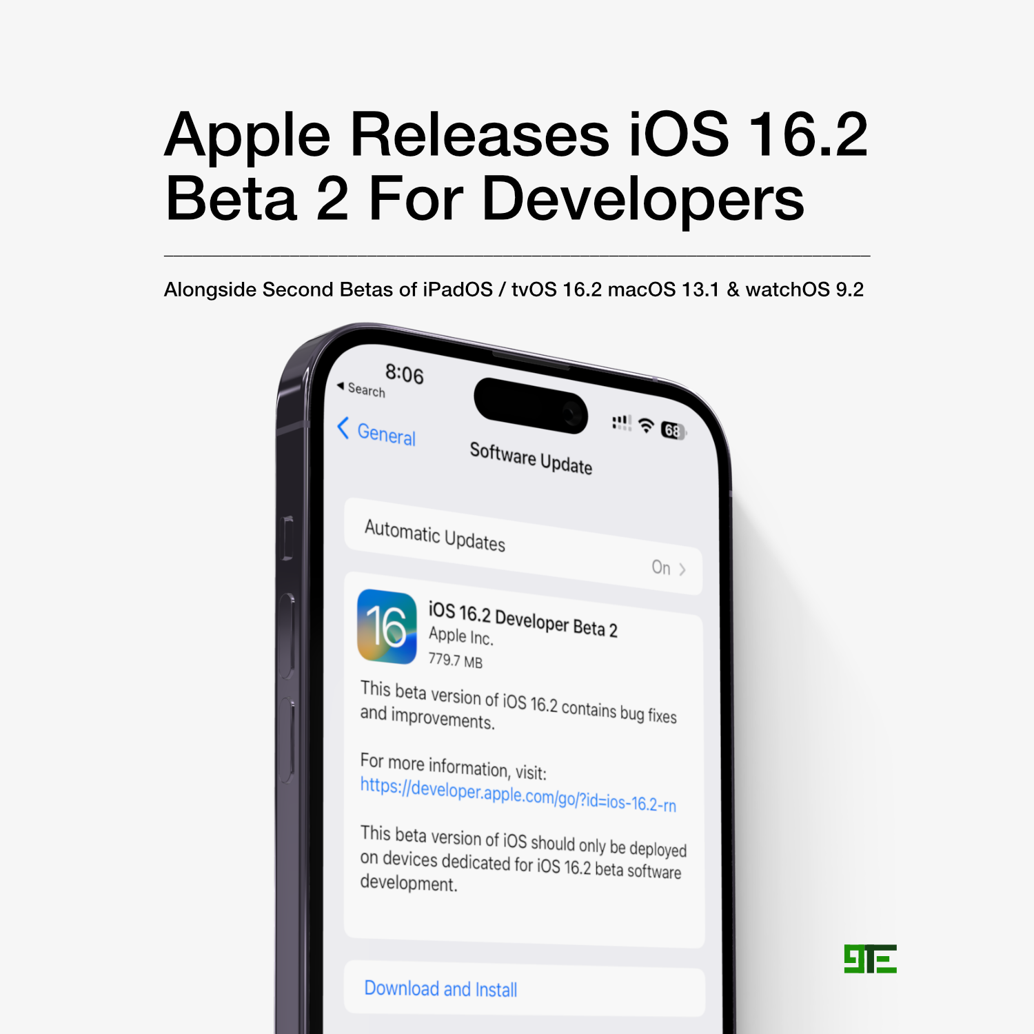 Apple Releases iOS 16.2 Beta 2 Alongside watchOS 9.2 and iPadOS 16.2