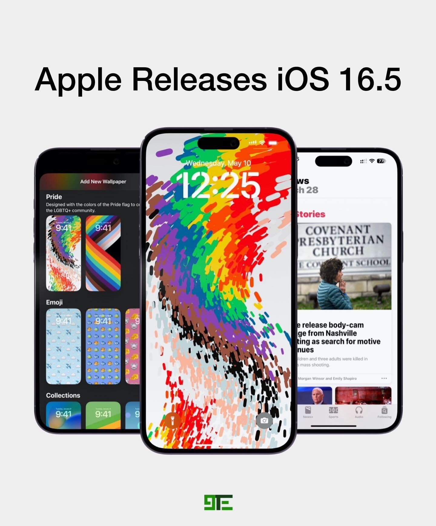 Apple has finally released iOS 16.5 to the public with 
&bull; new wallpaper updates
&bull; updates to the Apple News app with new Sports tab and My Sports section
&bull; Bug fixes on Podcasts in CarPlay, Screen Time and Spotlight Search. 

Follow @9