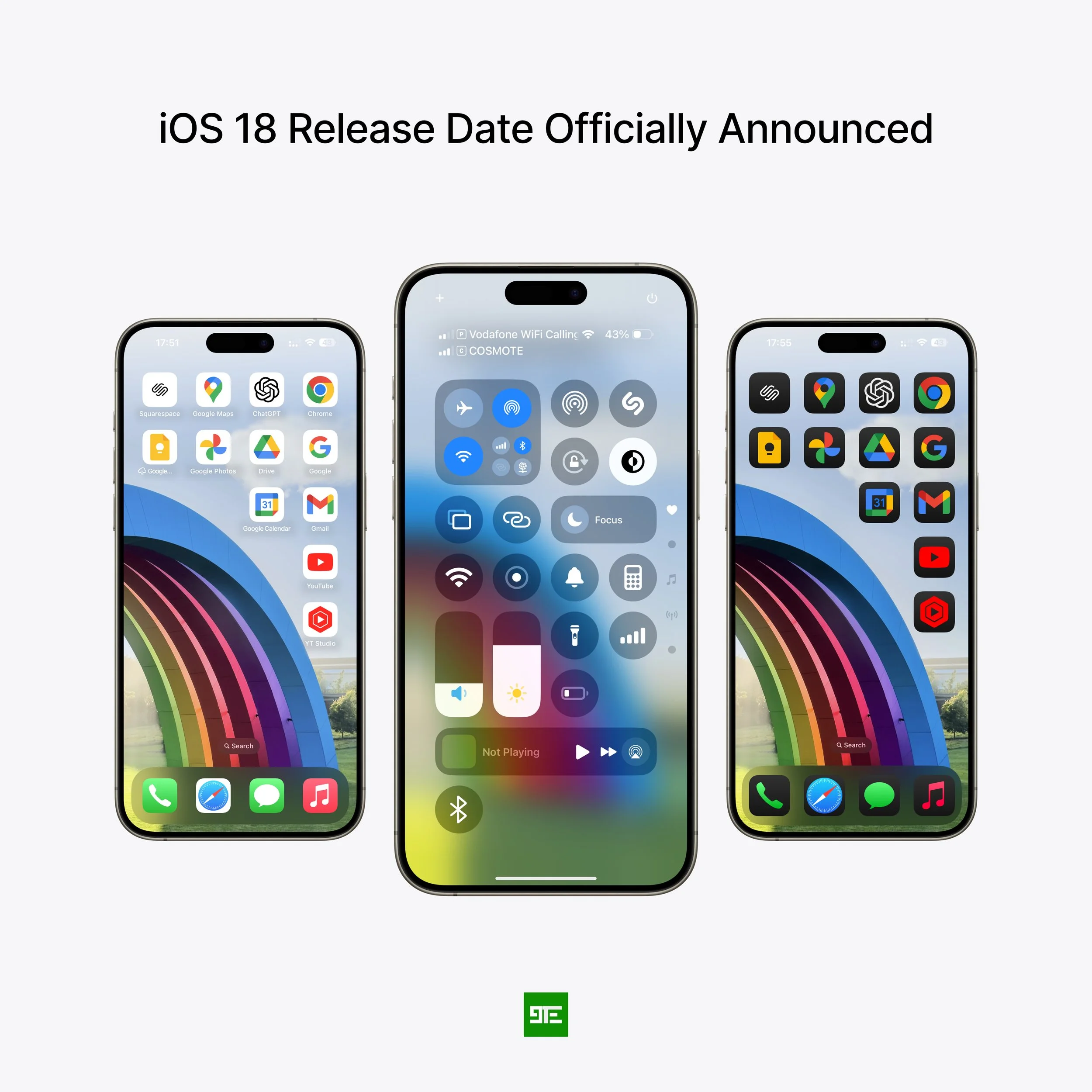 iOS 18 Officially Launches on September 16