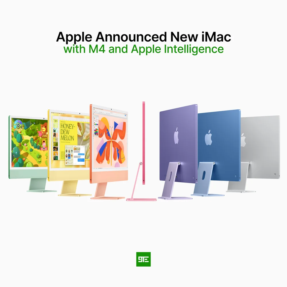 Apple Unveils Next-Generation iMac with M4 Chip and Apple 