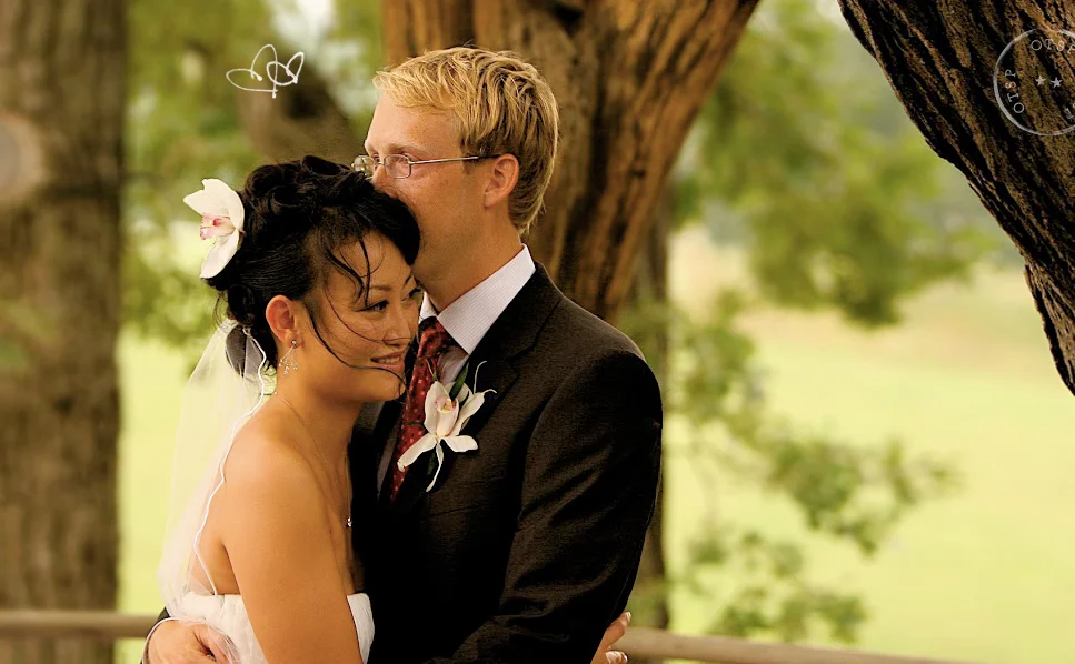 Post ceremony bliss. August 2008