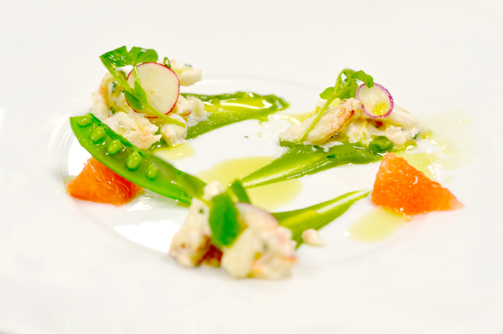 Be Healthful Retreat & Four Seasons Chicago - Natural Recipes for exotic Peeky Toe Crab Salad