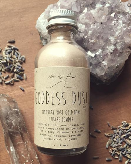  gold shimmer body powder 