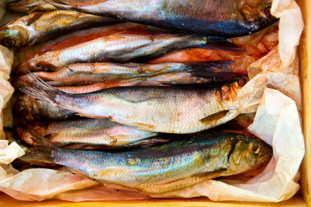 Salted Fish, Market in Palermo, Sicily