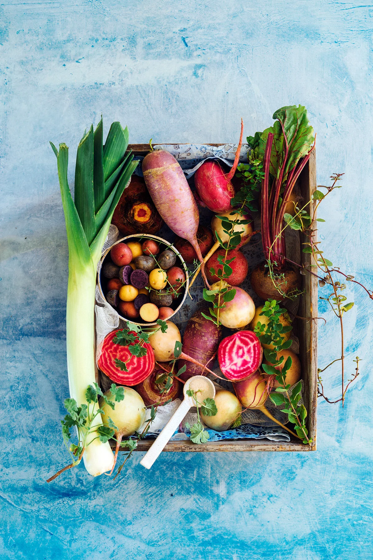 Boîte à légumes racines