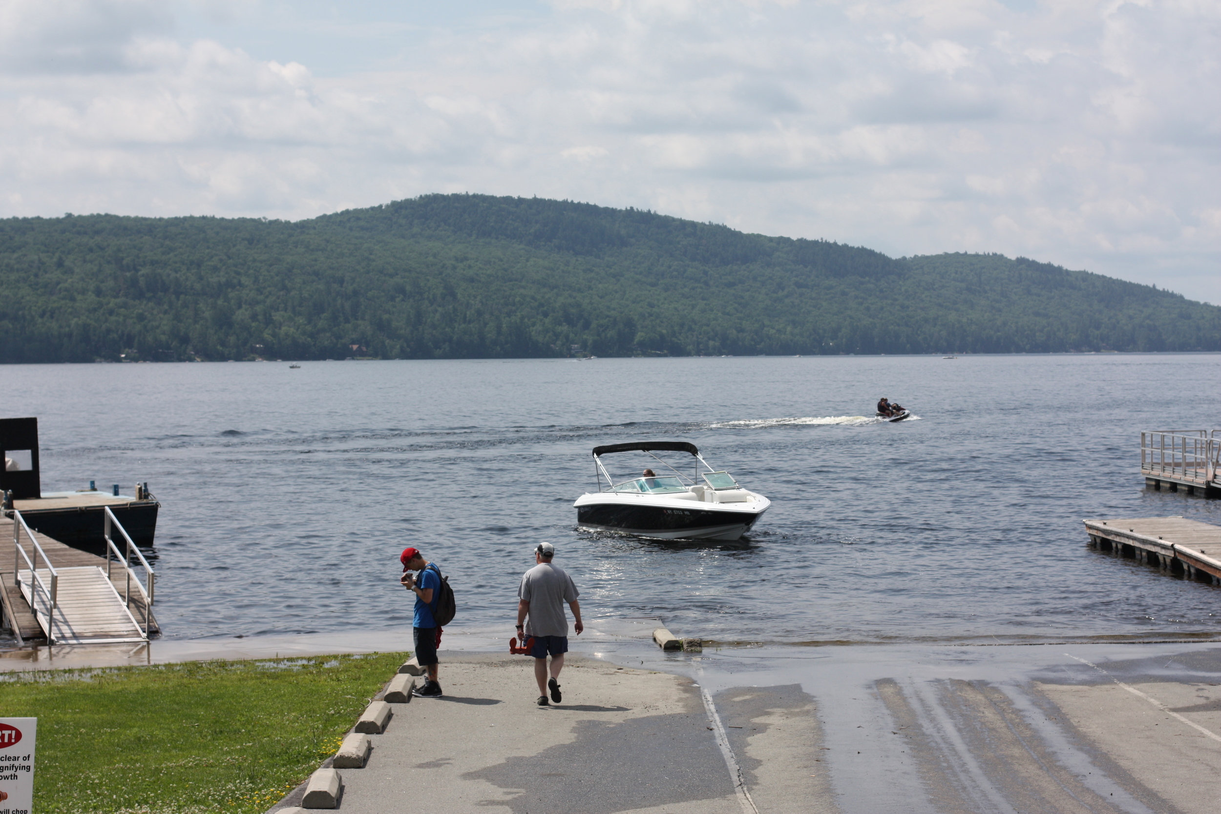 Schroon Lake, July 4th. Get your boat in!