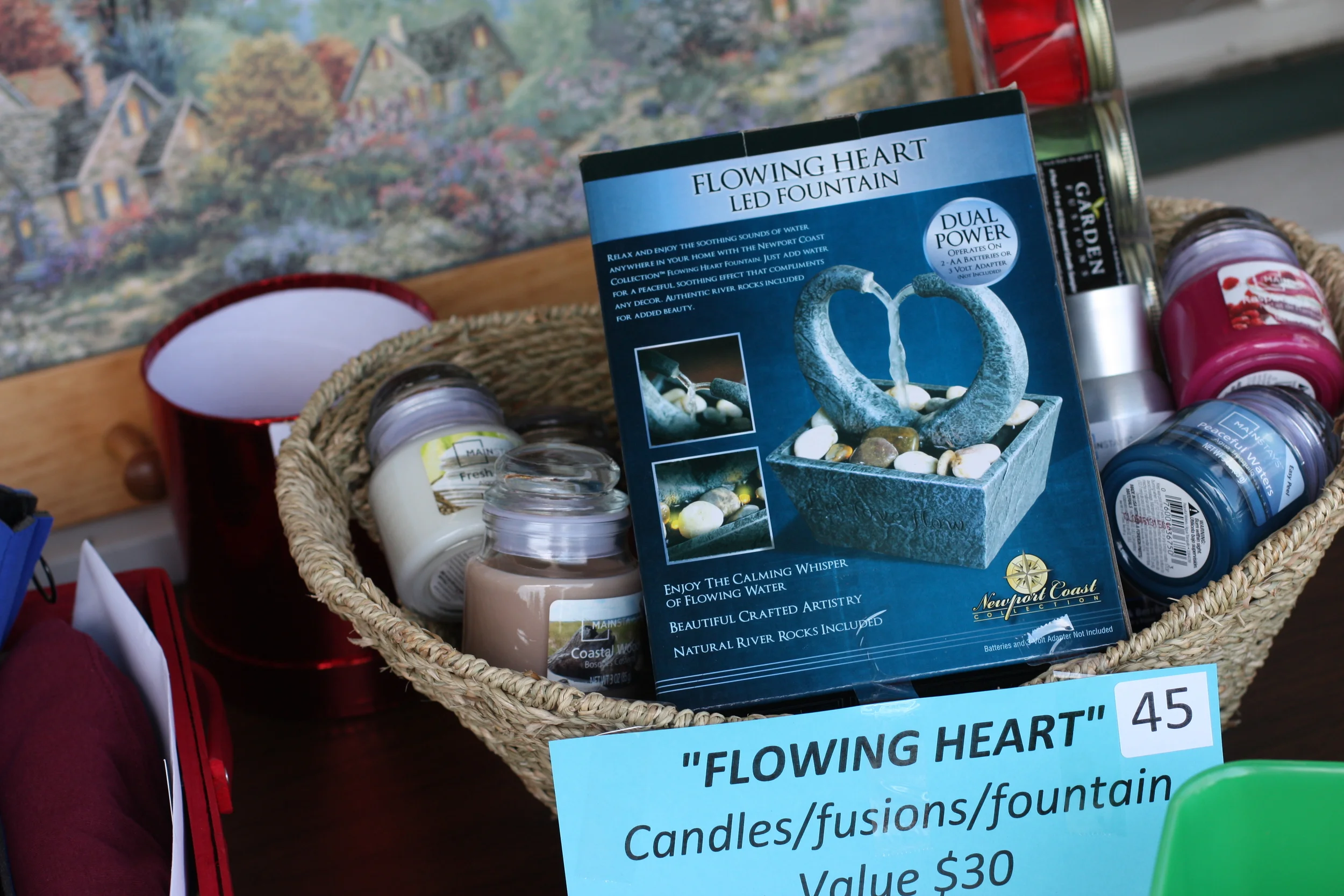 Prizes galore at the Annual Schroon Lake Chamber of Commerce Basket Raffle!