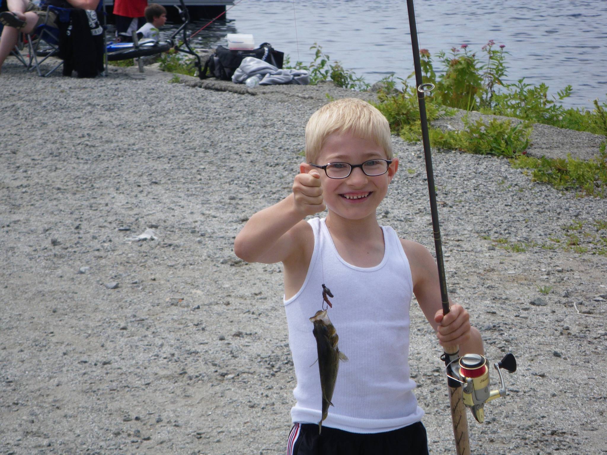 The Schroon Lake Kids Fishing Derby.