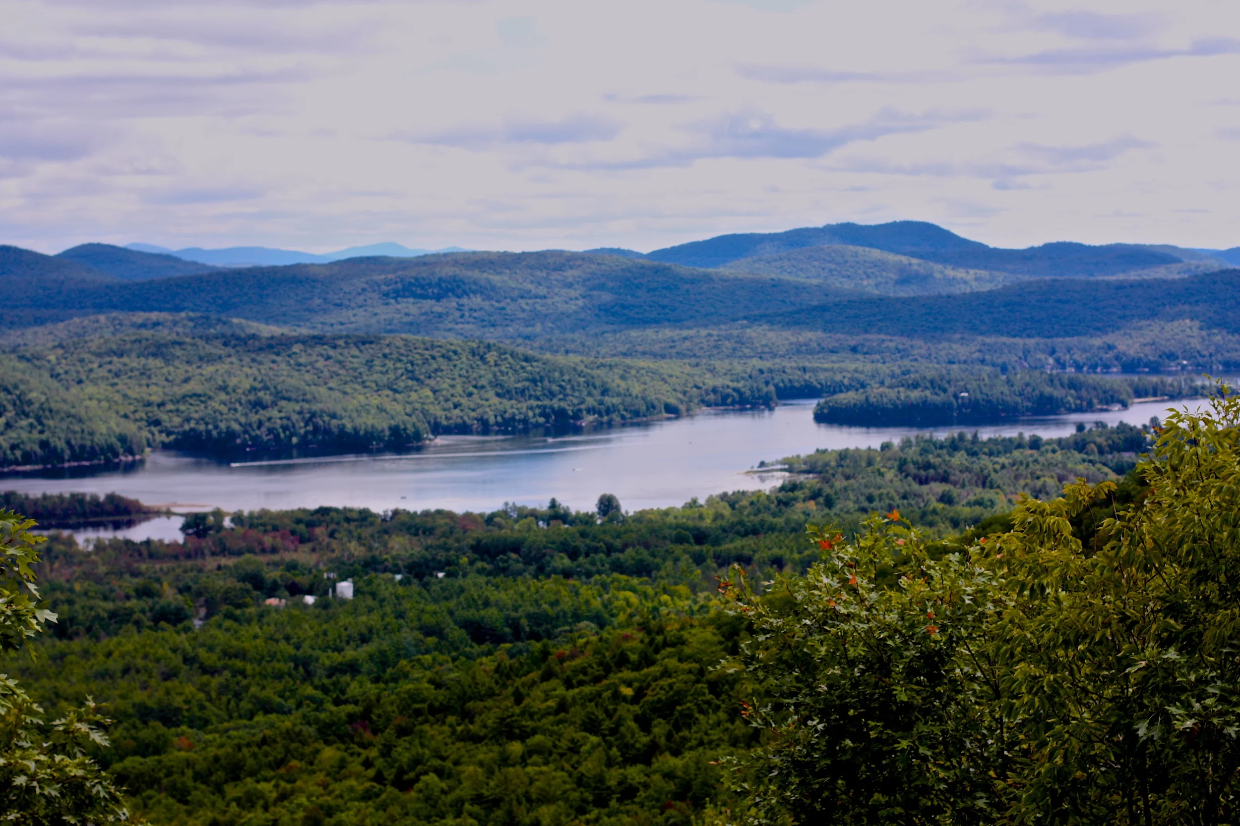 Schroon Lake viewed from Mt. Severance. Schroon Laker Collection. 2014. Copyright. All Rights Reserved