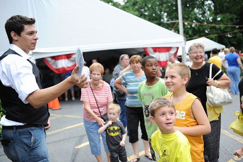 Magician Steven Brundage. Photo, courtesy of the artist.