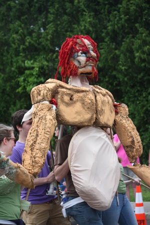 One of the amazing creations from the ADK Shakes featured during the 2015 Schroon Lake July 4th Parade.
