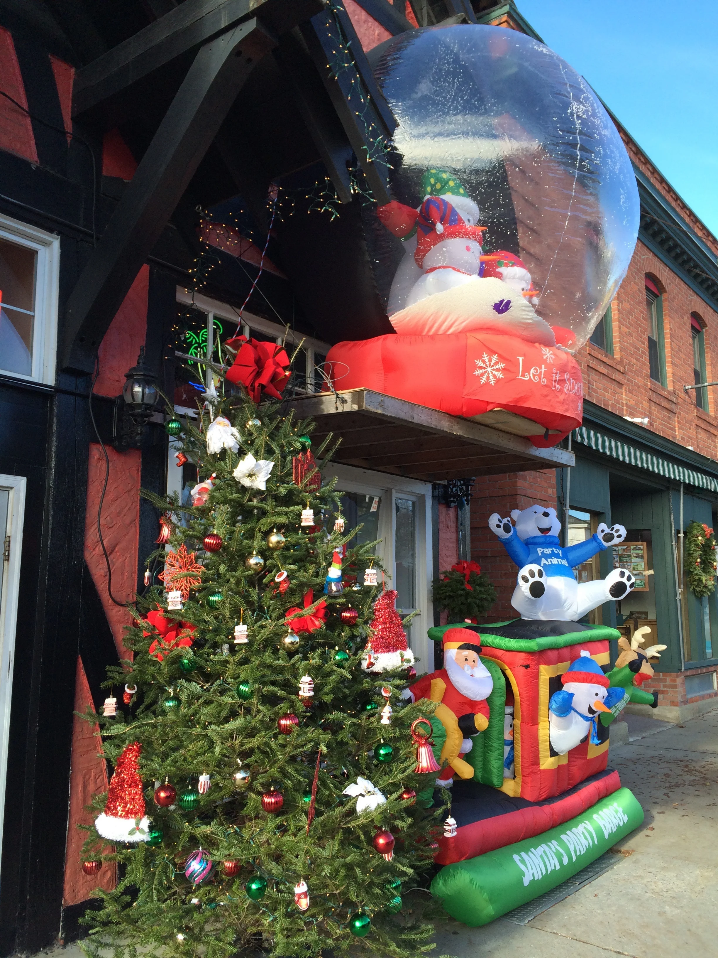 The Timberwolf's gets into the spirit! 