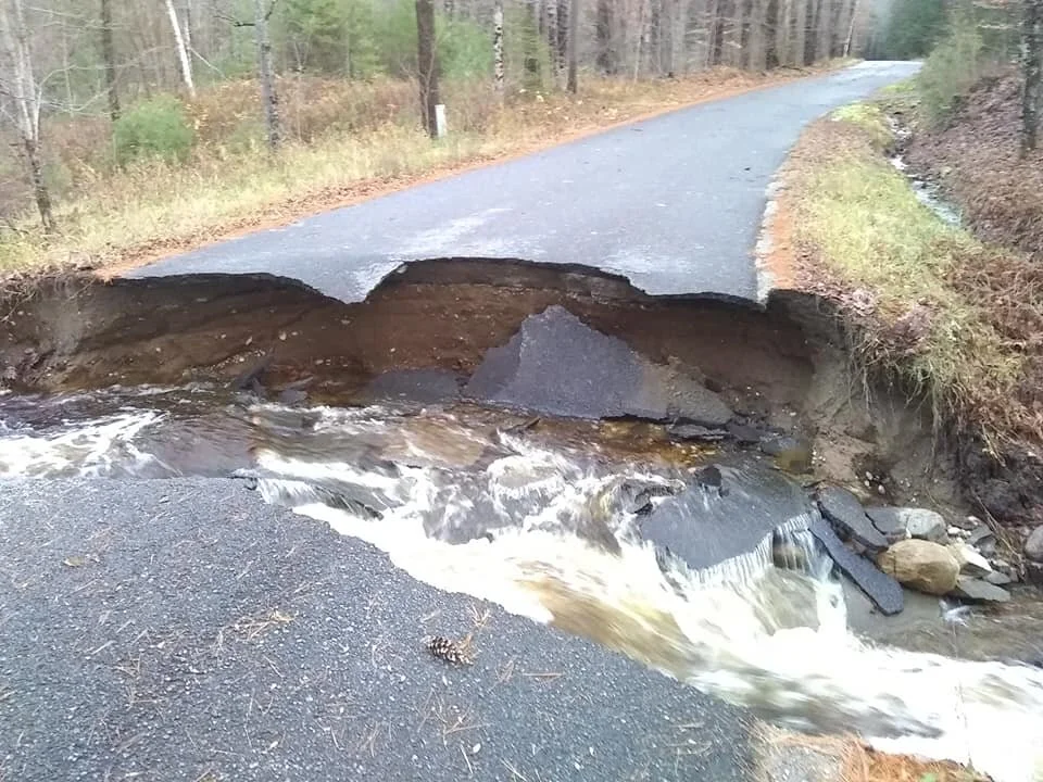 Massive Flooding and Power Outages in Greater Schroon The Halloween