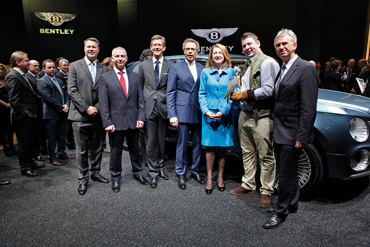 bentley corporate team geneva motor show