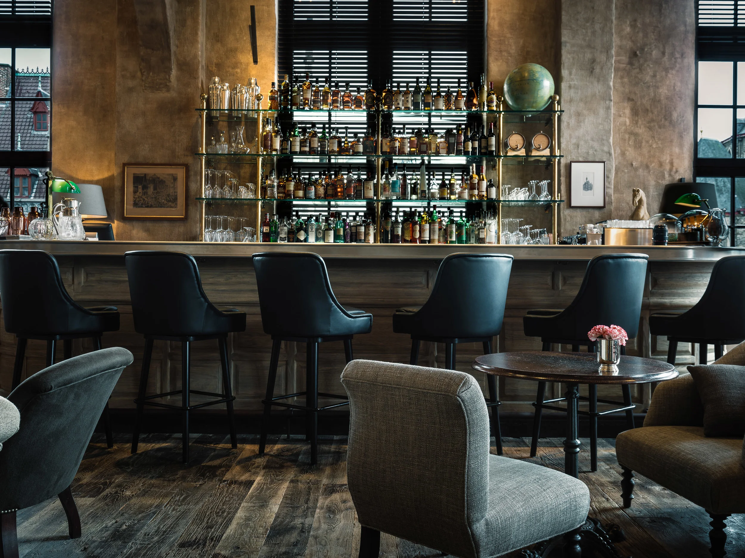 1898 the Post Hotel. Gent, Belgium